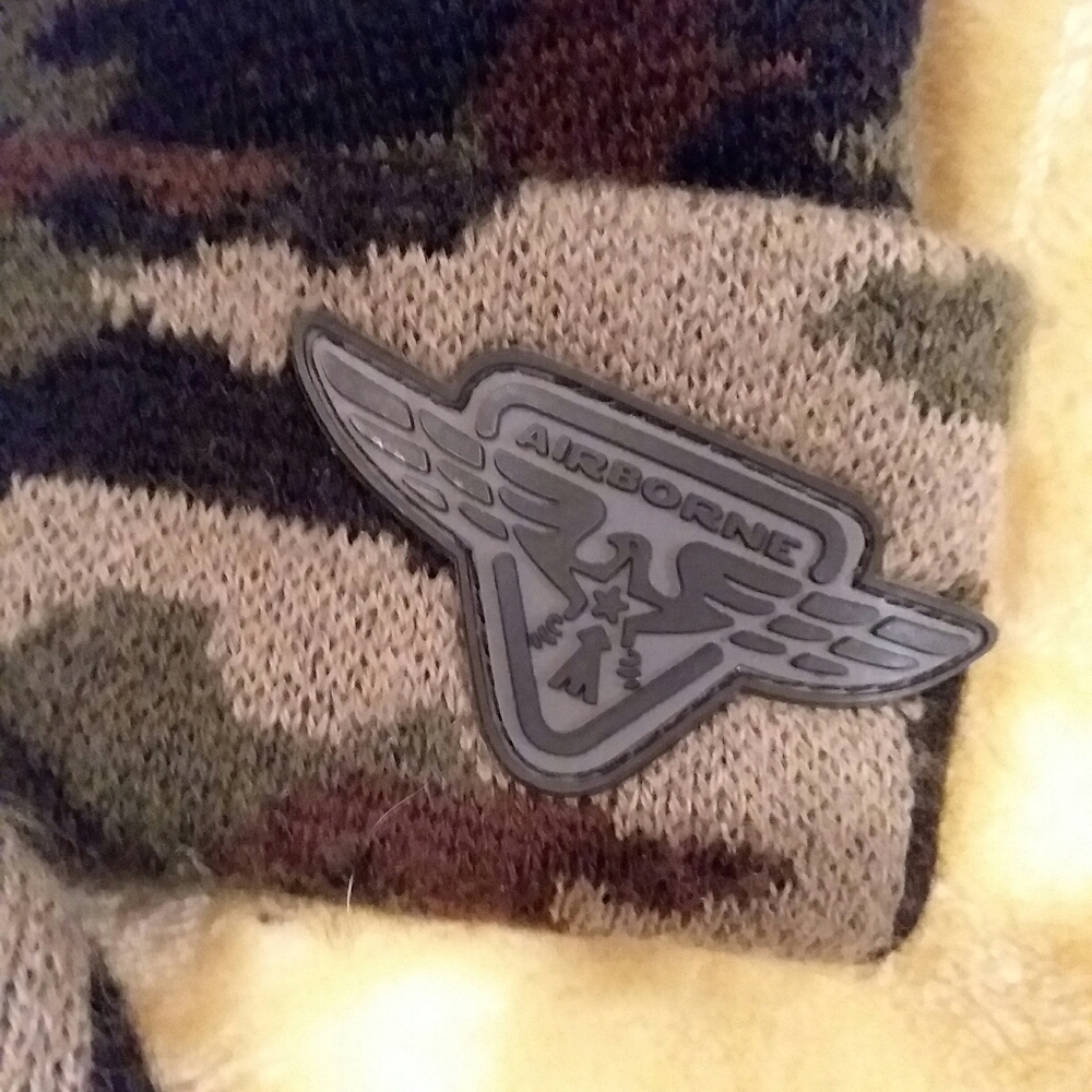 3 for$20 SALE!! 2 Airborne Beanie Hats - Picture 2 of 2